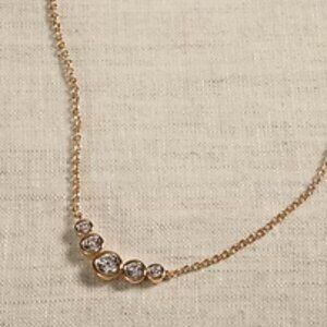 Banana Republic CUBIC ZIRCONIA NECKLACE/NWT